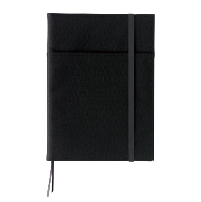 Notebook Covers Kokuyo Polyester Notebook Cover (With one Twin-ring Notebook) - 2 Notebooks Capacity - Slim B5 KOKUYO NO-683B-D