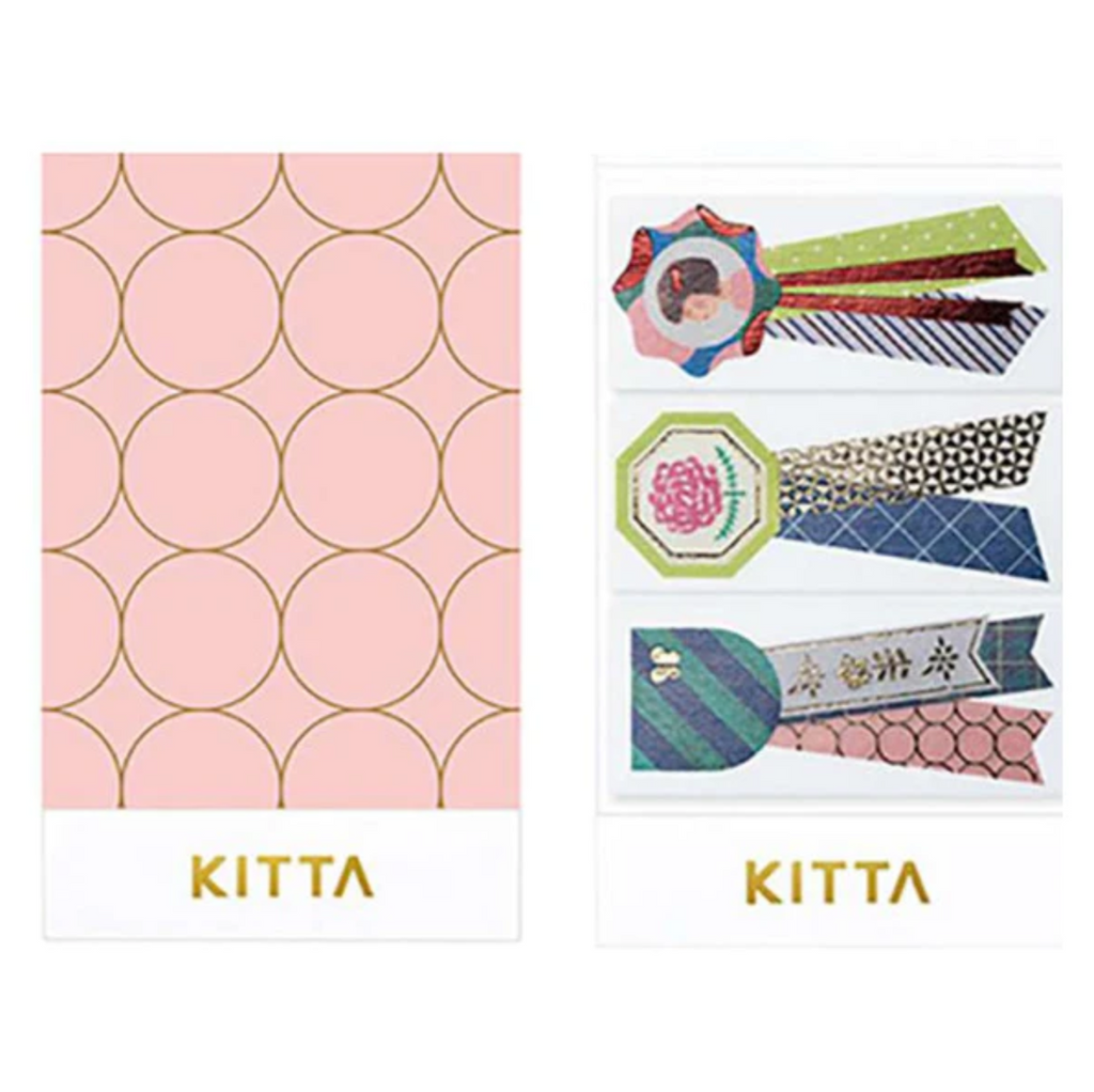 Stickers Hitotoki KITTA Masking Tape - Limited Edition - Rosette HITOTOKI KIT-L008