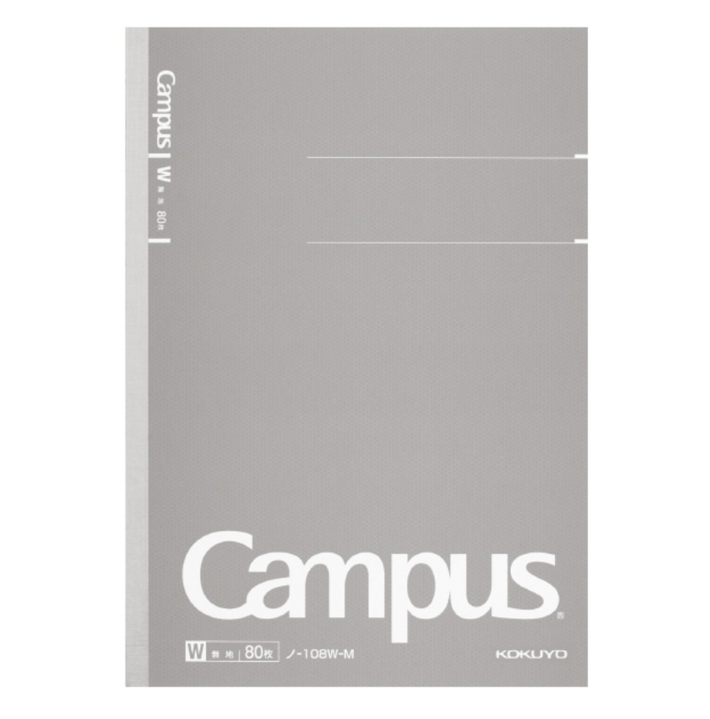 Notebooks Kokuyo Campus Notebook - Blank - 80 Sheets - A5 KOKUYO NO-108W-M