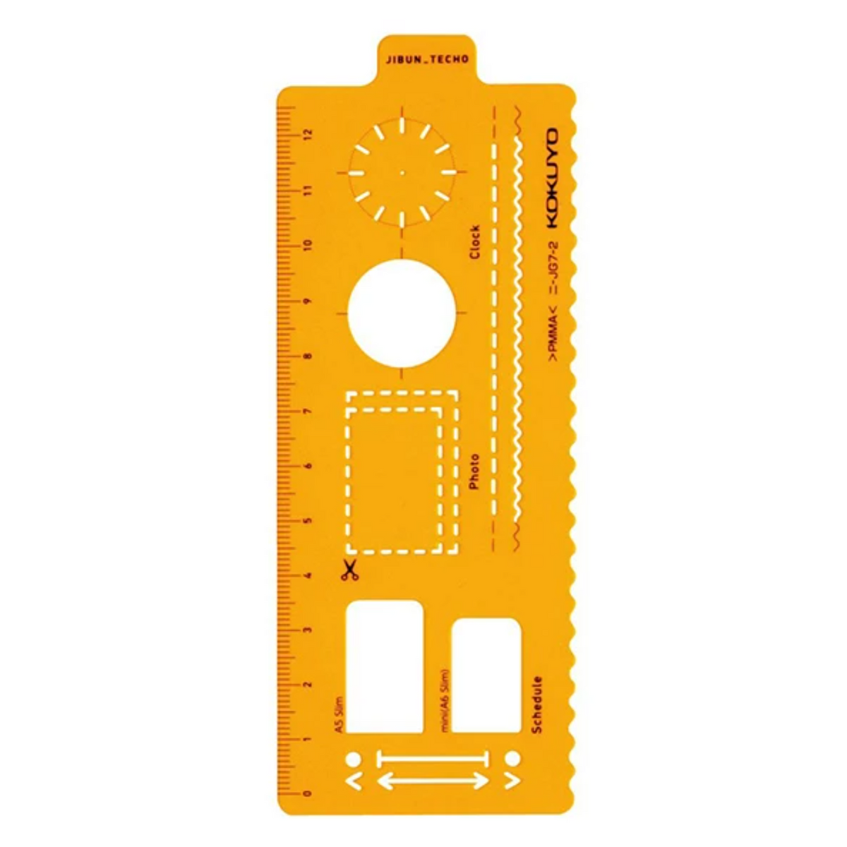 Kokuyo Jibun Techo Template Stencil - Plan – IRO