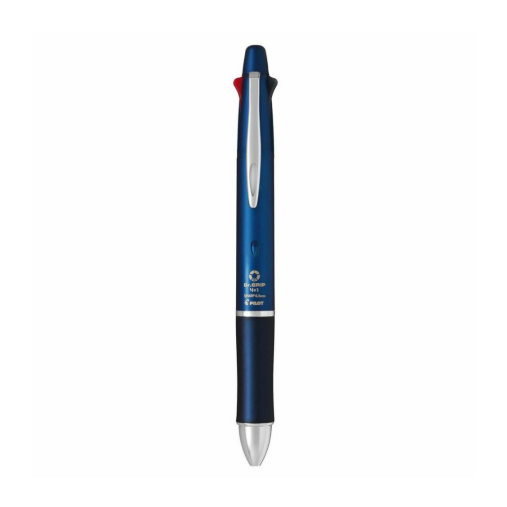 Multi Pens Pilot 4+1 Dr. Grip (Acroball Smooth 0.5 Ballpoint +0.3 Mechanical) Multi Pen - Blue Black PILOT BKHDF-1SEF3-BB
