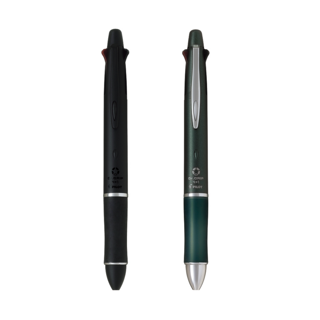 Multi Pens Pilot 4+1 Dr. Grip (Acroball Smooth 0.5 Ballpoint +0.5 Mechanical) Multi Pen Black PILOT BKHDF-1SEF-B