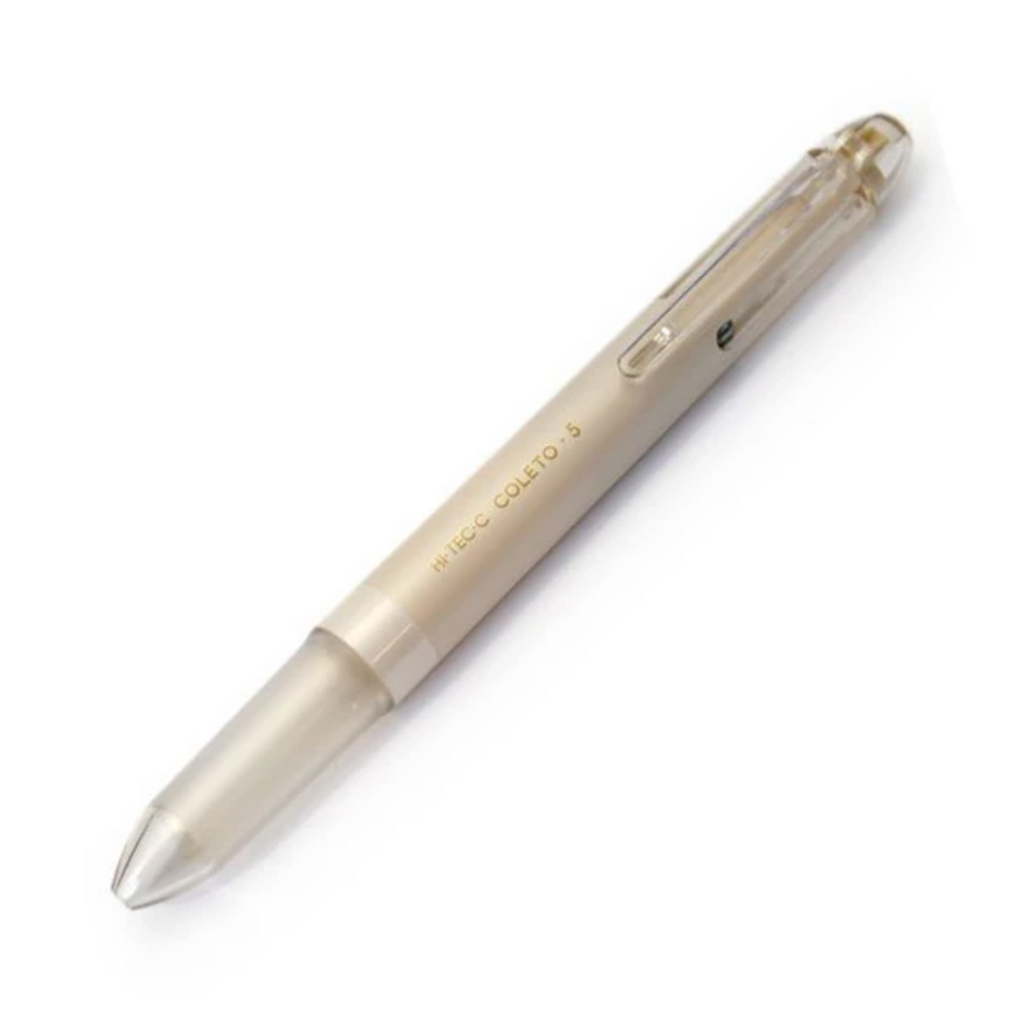 Multi Pens Pilot Hi-Tec-C Coleto 5 Color Multi Pen Body Component - Cream PILOT LHKCG25C-CMP