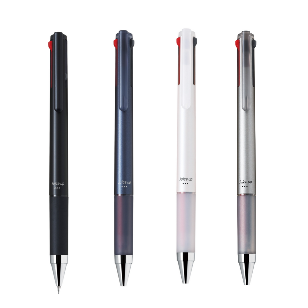Multi Pens Pilot Juice Up 3 Color Multi Pen - Rubber Grip - 0.4 mm Black PILOT LKJP-50S4-B