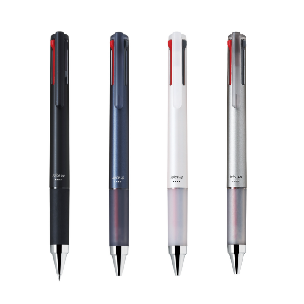 Multi Pens Pilot Juice Up 4 Color Multi Pen - Rubber Grip - 0.4 mm Black PILOT LKJP-60S4-B