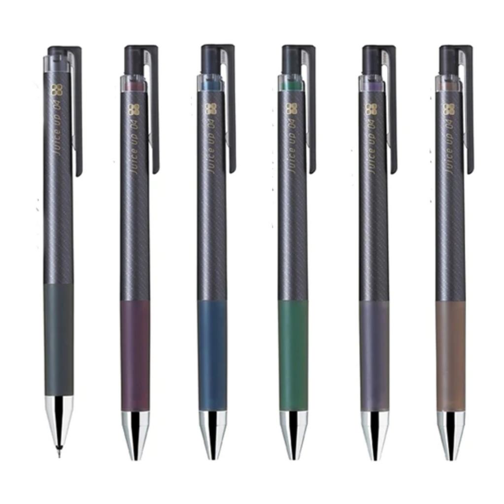 Gel Pens Pilot Juice Up Gel Pen - New Classic Glossy 6 Colors - 0.4 mm 6 Colors Bundle PILOT LJP-20S4-CG