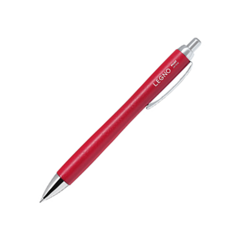 Ballpoint Pens Pilot LEGNO Wooden Ballpoint Pen - Acroball Smooth - 0.7 mm - Red PILOT BLE-1SK-R