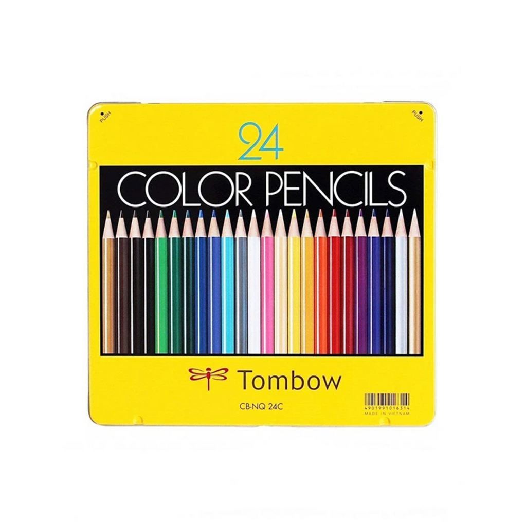 Colored Pencils Tombow Color Pencil Set - 24 Color Set TOMBOW CB-NQ24C