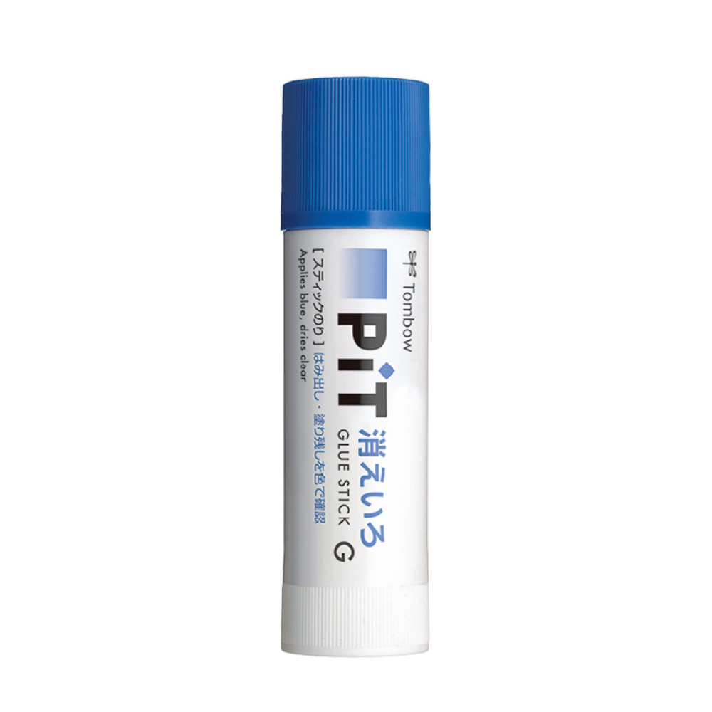 Glue Tombow Pit Visible Blue Glue Stick - 40g - Large TOMBOW PT-GC