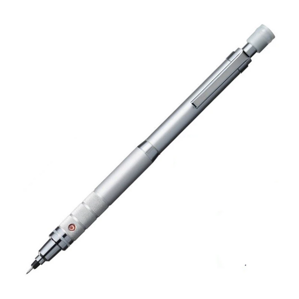 Mechanical Pencils Uni Kuru Toga Roulette Mechanical Pencil - Silver - 0.5 mm UNI M510171P.26