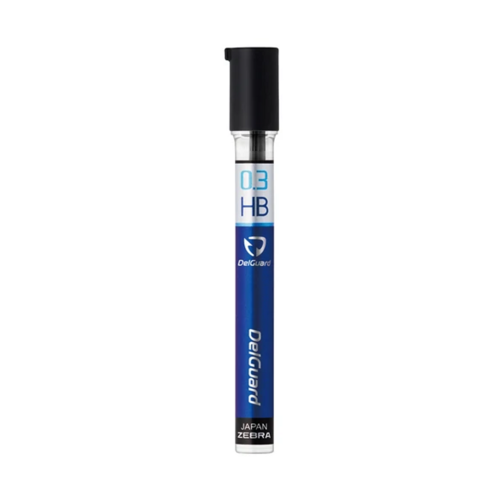 Pencil Leads Zebra DelGuard Lead - 0.3 mm - HB ZEBRA P-LDS10-HB