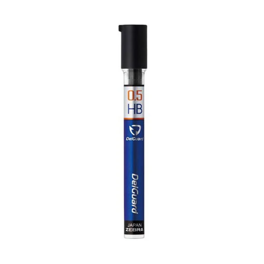 Pencil Leads Zebra DelGuard Lead - 0.5 mm - HB ZEBRA P-LD10-HB