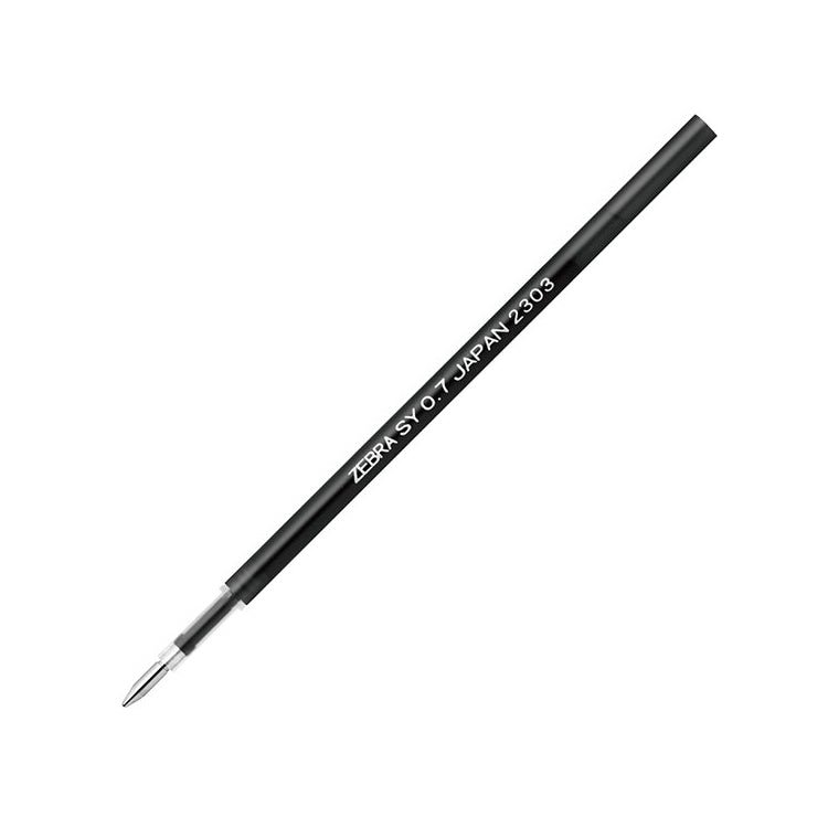 Zebra Blen U Oil - based Ballpoint Pen - 0.5 mm / 0.7 mm - Black Ink - ZEBRA P - RSY7 - BK - IRO