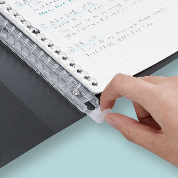 Kokuyo Campus Easy - to - Open Binder Notebook - 100 Sheets capacity - B5 - KOKUYO RU - P337DB - IRO