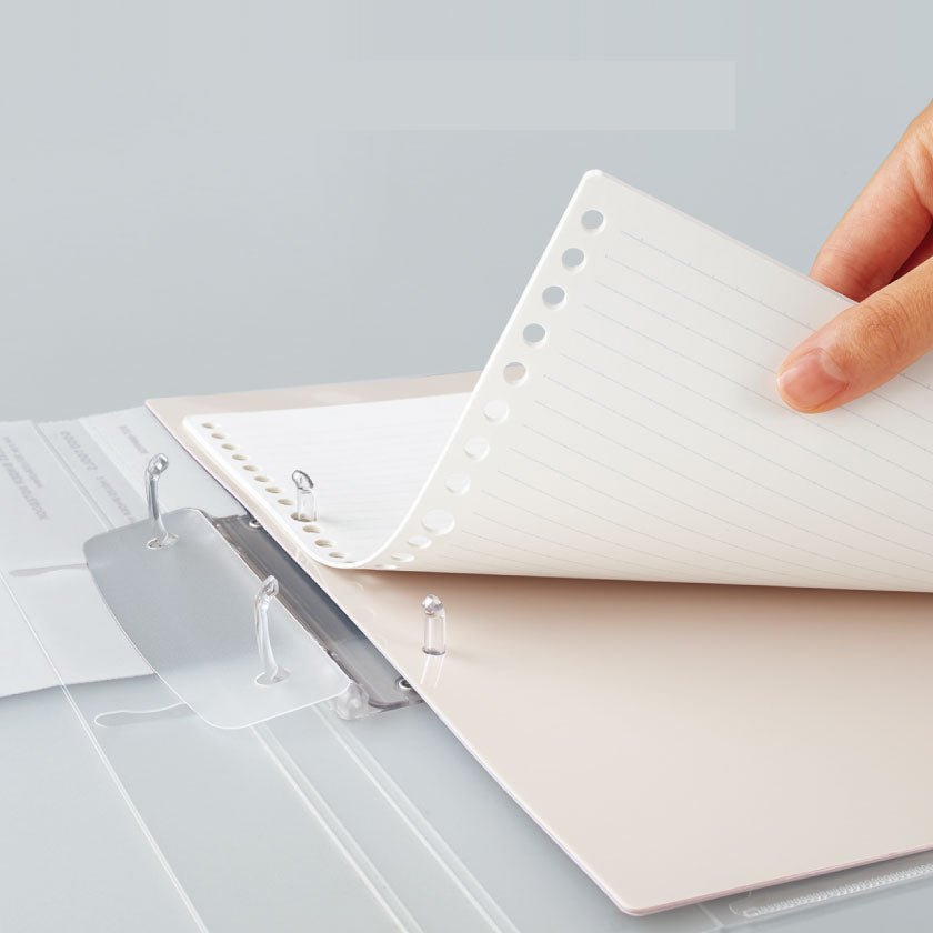Kokuyo GOOD TOOLS Two - hole Binder Notebook - 100 Sheets capacity - A4 Size - Inner Paper B5 - KOKUYO KGT - BNPP158W - IRO