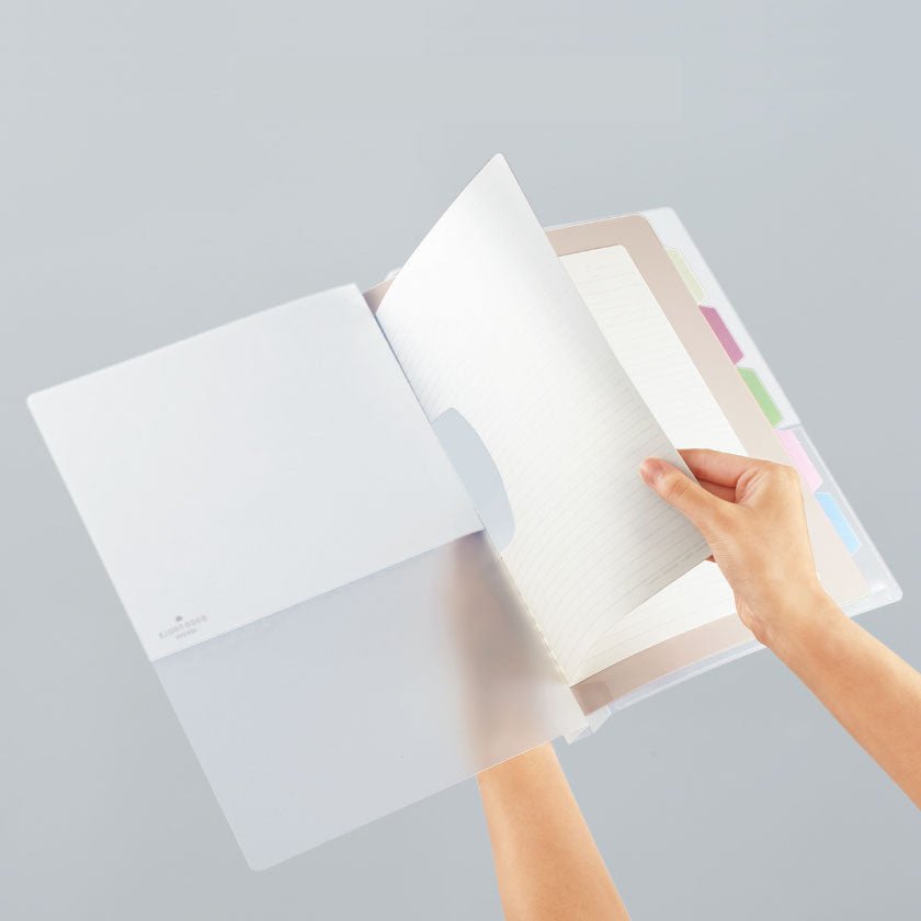 Kokuyo GOOD TOOLS Two - hole Binder Notebook - 100 Sheets capacity - A4 Size - Inner Paper B5 - KOKUYO KGT - BNPP158W - IRO