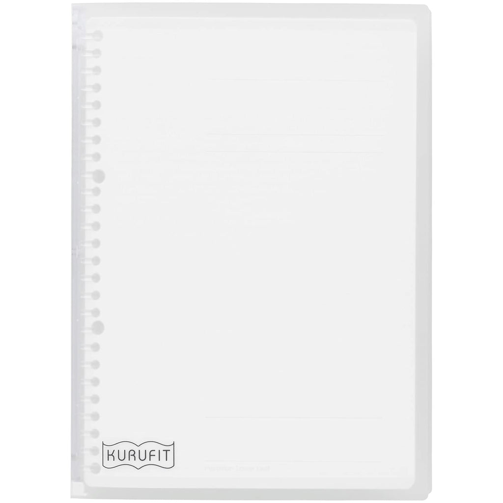Maruman Kurufit Binder Notebook - B5 - Clear - MARUMAN F020 - 98 - IRO