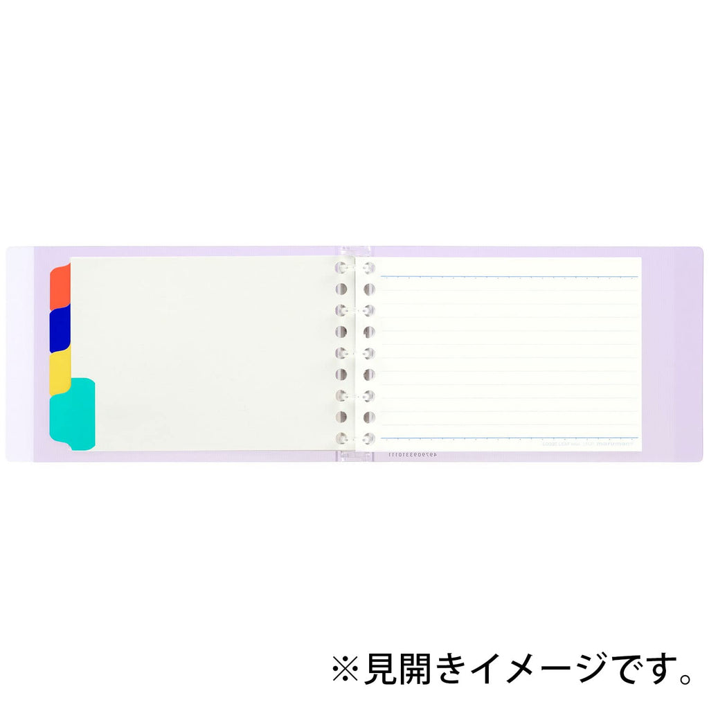 Maruman SESSION Mini Binder - B7 - Clear - MARUMAN FM310 - 98 - IRO