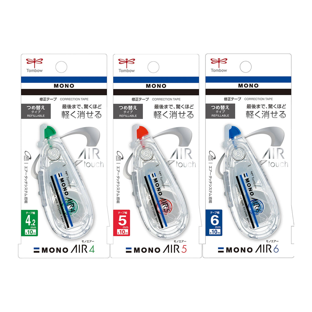 Tombow Mono AIR Correction Tape - 10 m - Refillable - TOMBOW CT - CAX4 - IRO