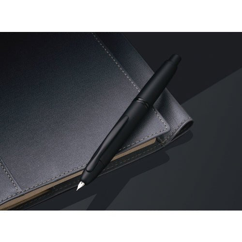 Pilot Capless Fountain Pen - Black Matte - Fine Nib - PILOT FC - 18SR - BM - F - IRO