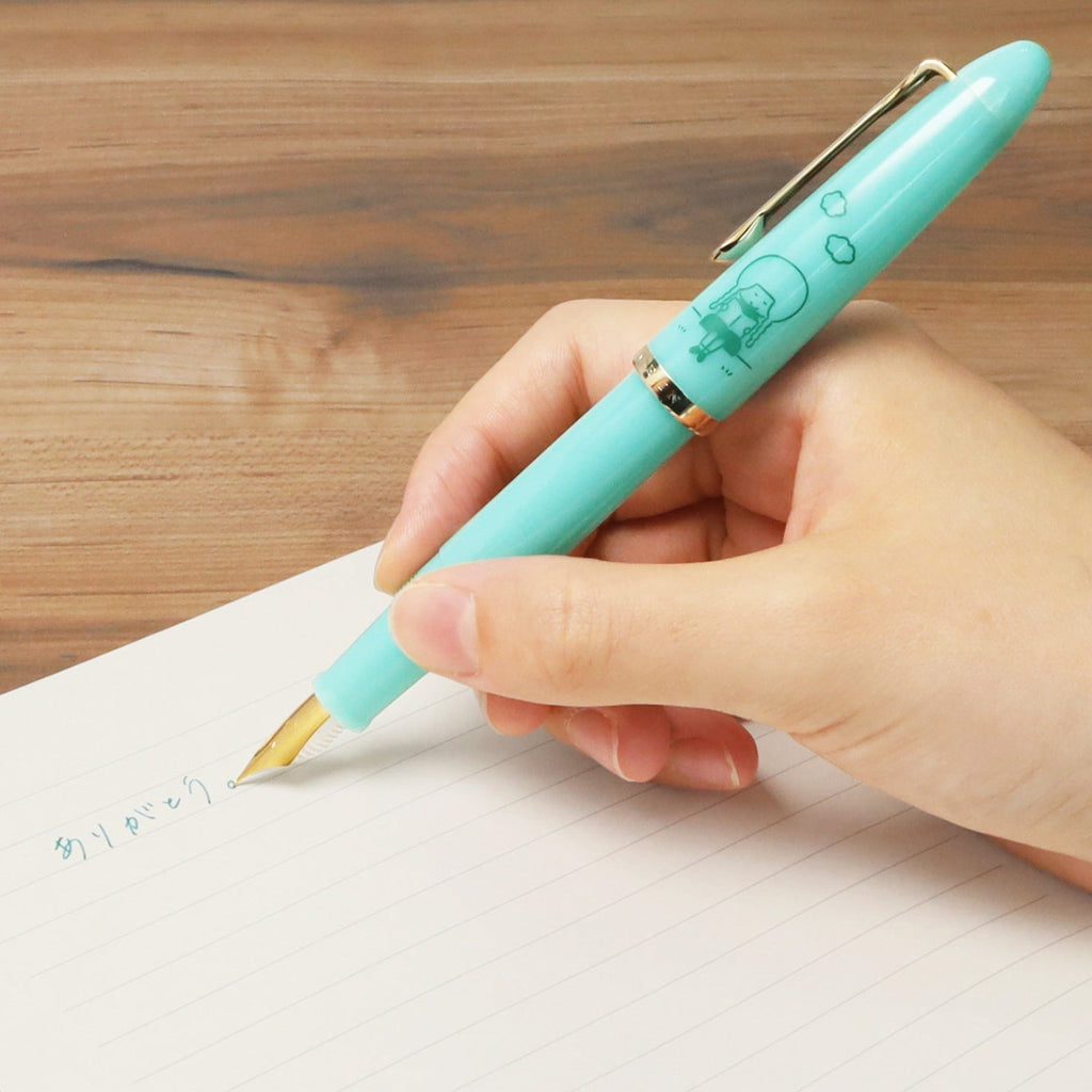 Sailor Profit Junior +10 Mizutama Fountain Pen Set - Limited Edition - Medium Fine Nib - Tuoquoise - SAILOR 10 - 0582 - 302 - IRO