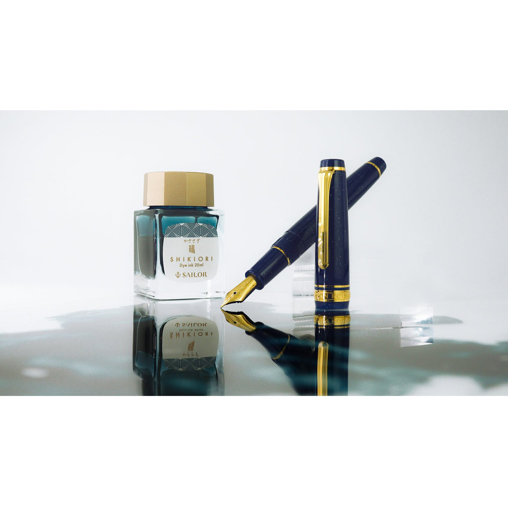 Sailor Shikiori Fairy Tale Fountain Pen - 14K Gold - Medium Fine Nib - Weaver Fairy - SAILOR 11 - 1227 - 302 - IRO