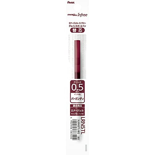 Pentel Energel Infree Quick - Dry Gel Pen Refills - 0.5 mm - PENTEL XLRN5TL - BG - IRO