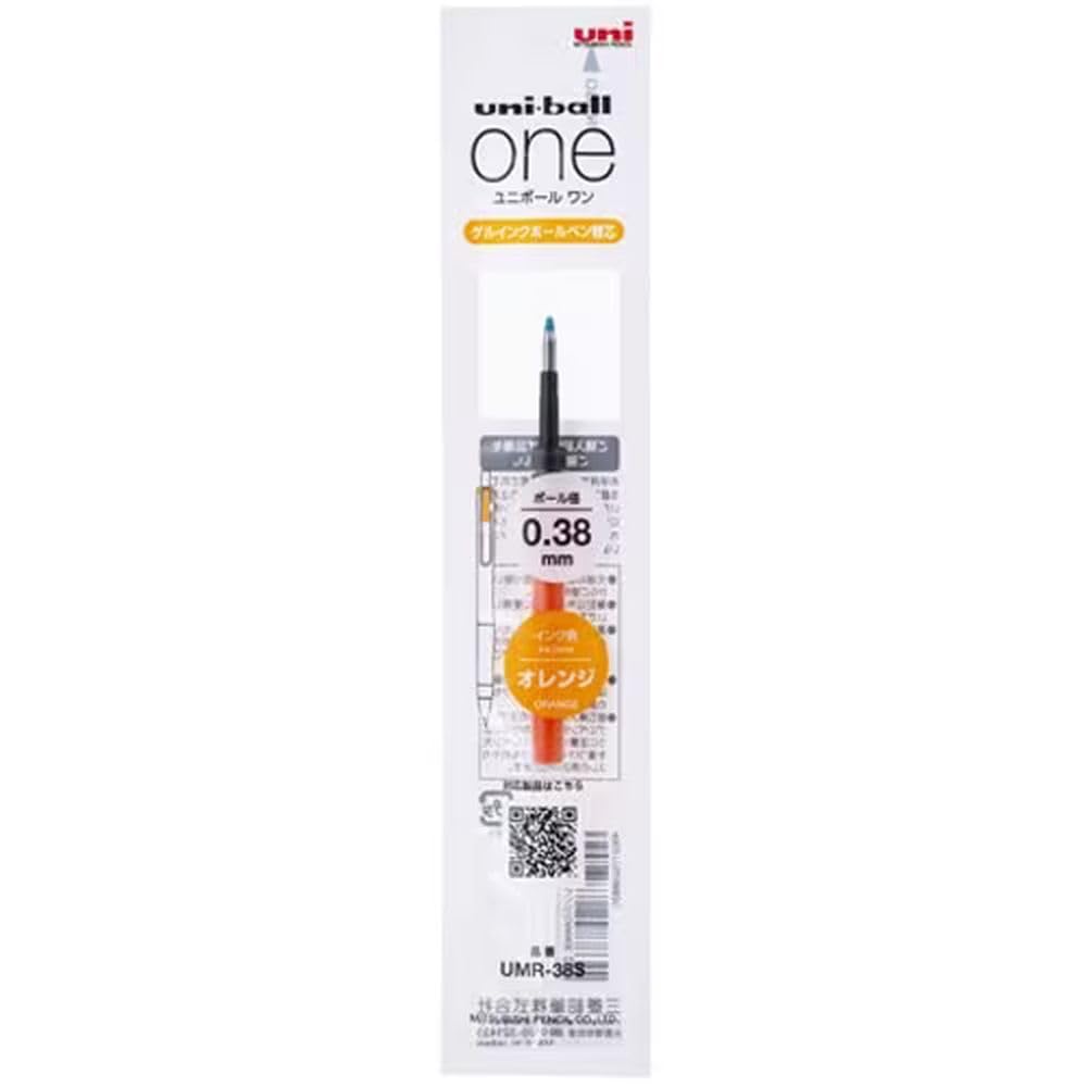Uni - ball One Gel Pen Refills - 0.38 mm / 0.5 mm - UNI UMR38S.4 - IRO