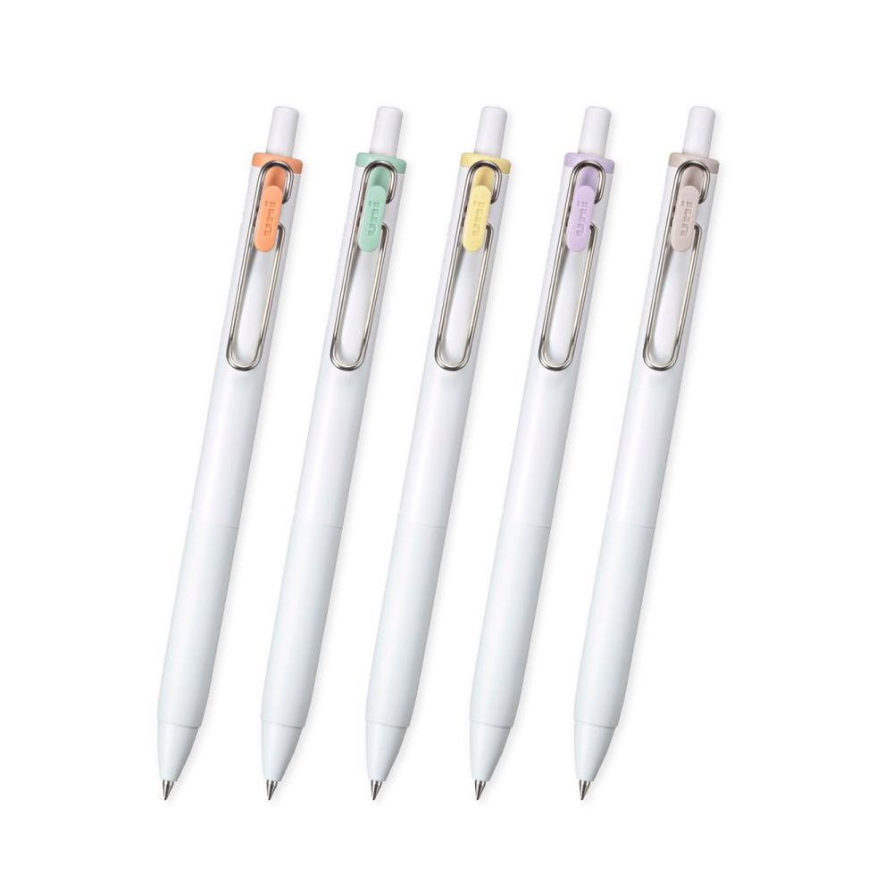 Uni - ball One Gel Pen - 0.38 mm - 5 New Colors - Limited Edition - UNI UMNS38.BWA - IRO
