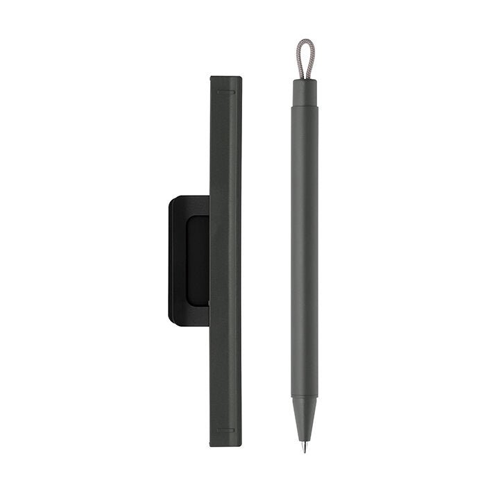 Zebra PITAN Gel Pen With Magnet Notebook Holder - 0.5 mm - ZEBRA P - JJ115 - BK - IRO