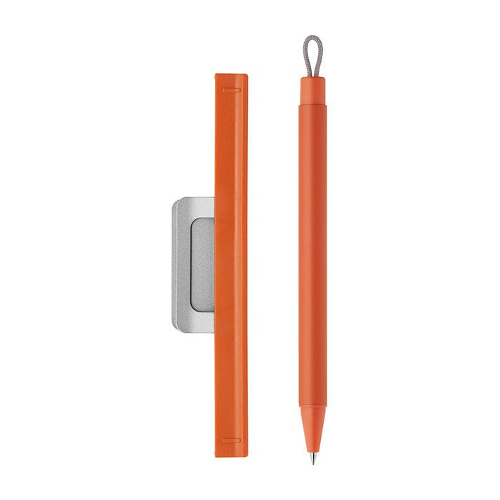 Zebra PITAN Gel Pen With Magnet Notebook Holder - 0.5 mm - ZEBRA P - JJ115 - OR - IRO