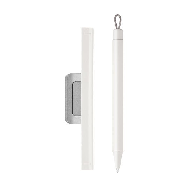 Zebra PITAN Gel Pen With Magnet Notebook Holder - 0.5 mm - ZEBRA P - JJ115 - W - IRO