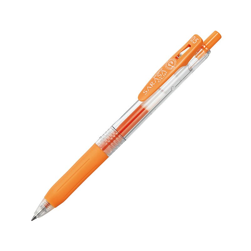 Zebra Sarasa Clip Gel Pen - 20 Colors - 0.5 mm - ZEBRA JJ15 - OR - IRO