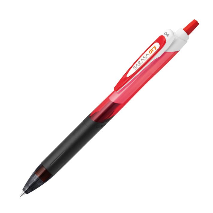 Zebra Sarasa Dry Gel Pen - 0.4 mm - Black / Blue / Red - Fast Dry - Zebra JJS31 - R - IRO