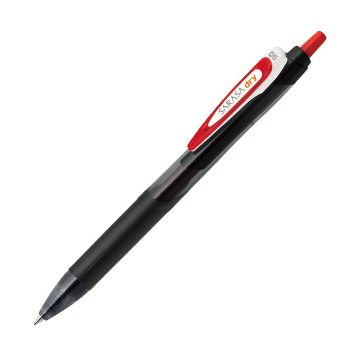 Zebra Sarasa Dry Gel Pen - 0.5 mm - Black / Blue / Red - Fast Dry - ZEBRA JJ31 - R - IRO