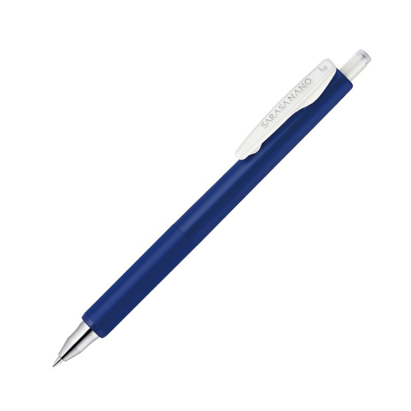 Zebra Sarasa NANO Gel Pen - Extra Fine - 0.3 mm - Black / Blue / Red - ZEBRA JJH72 - BL - IRO