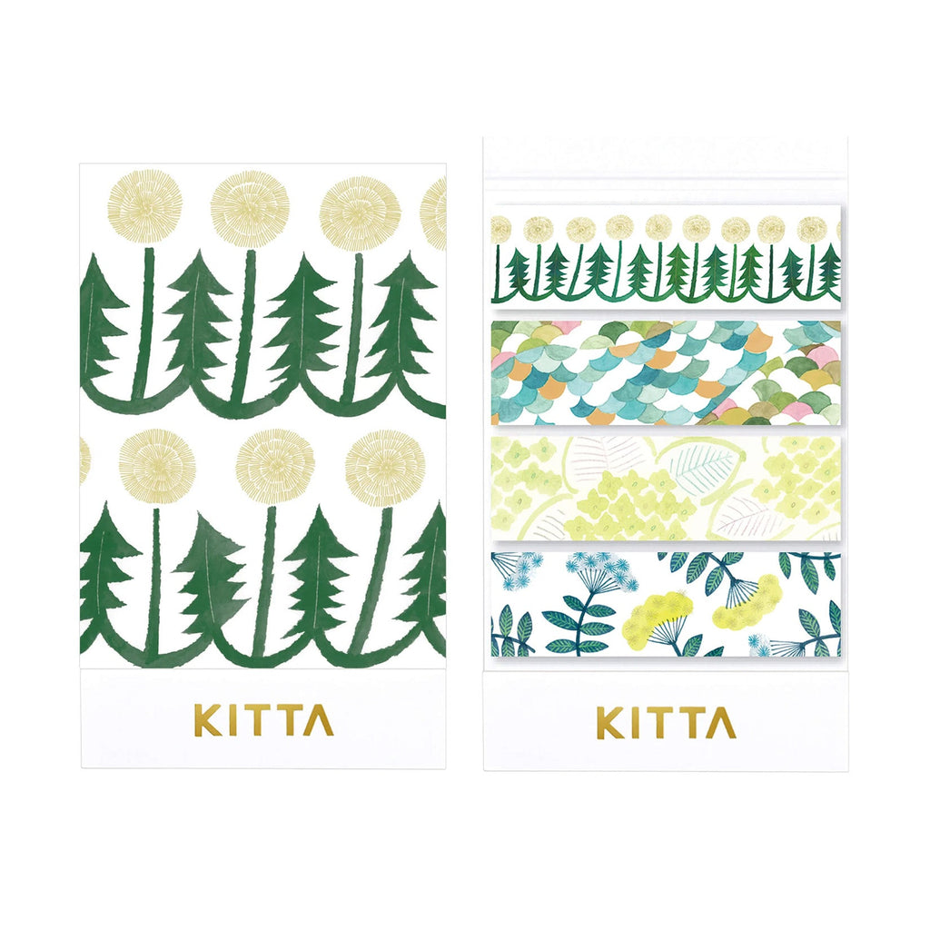 Hitotoki KITTA Masking Tape - Flower 8 - HITOTOKI KIT - 069 - IRO