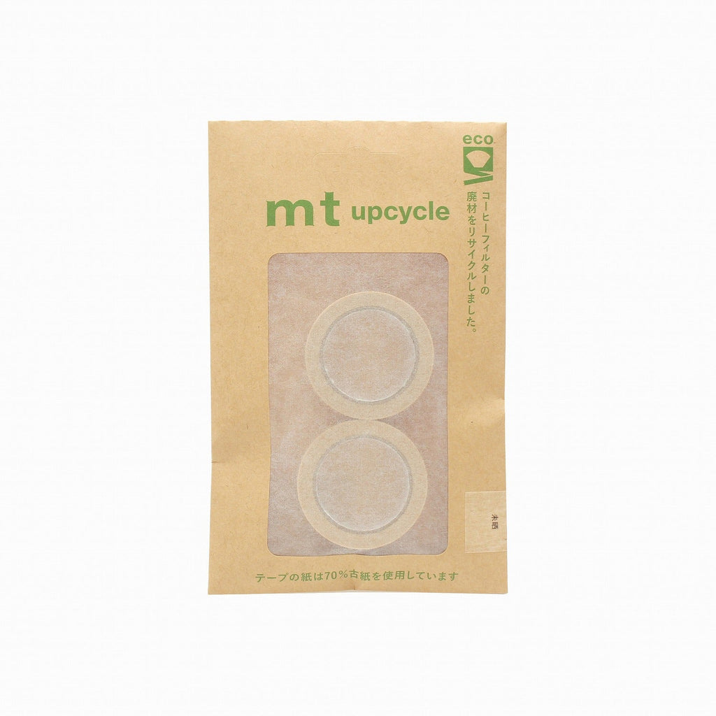 MT Upcycle Masking Tape - 15 mm - Pack of 2 - Unbleached × Unbleached - MT 02UP01 - IRO