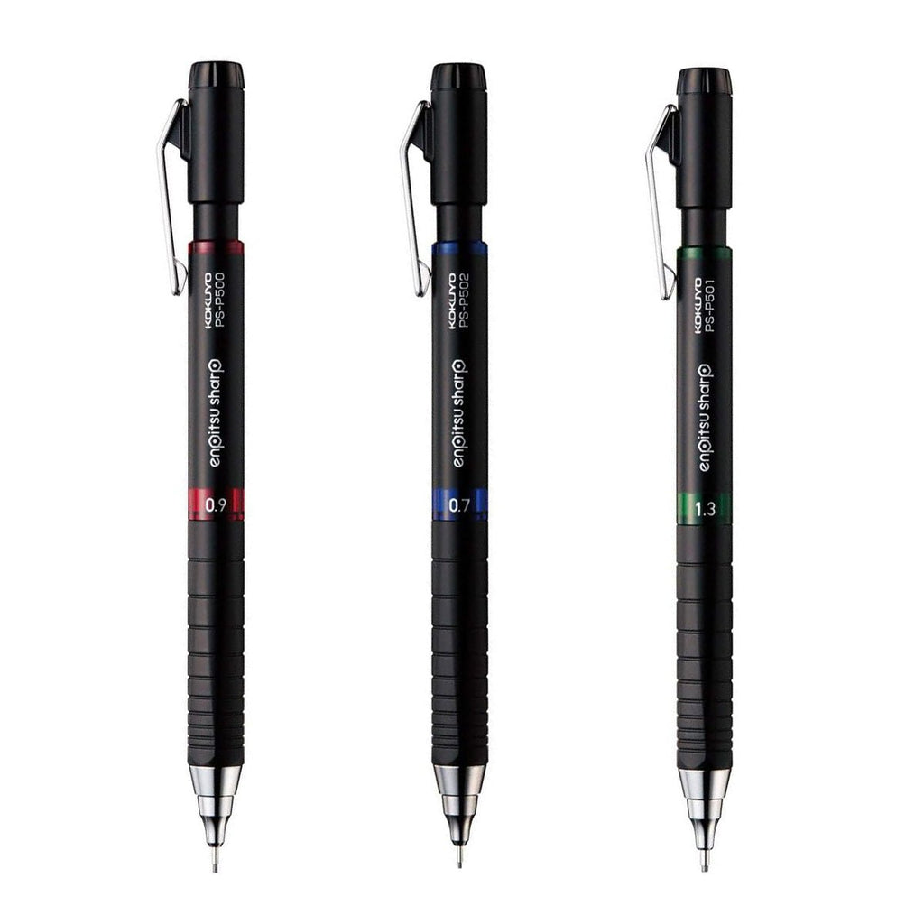 Kokuyo Type MX Mechanical Pencil - Retractable - Metal Grip - KOKUYO PS - P502B - 1P - IRO