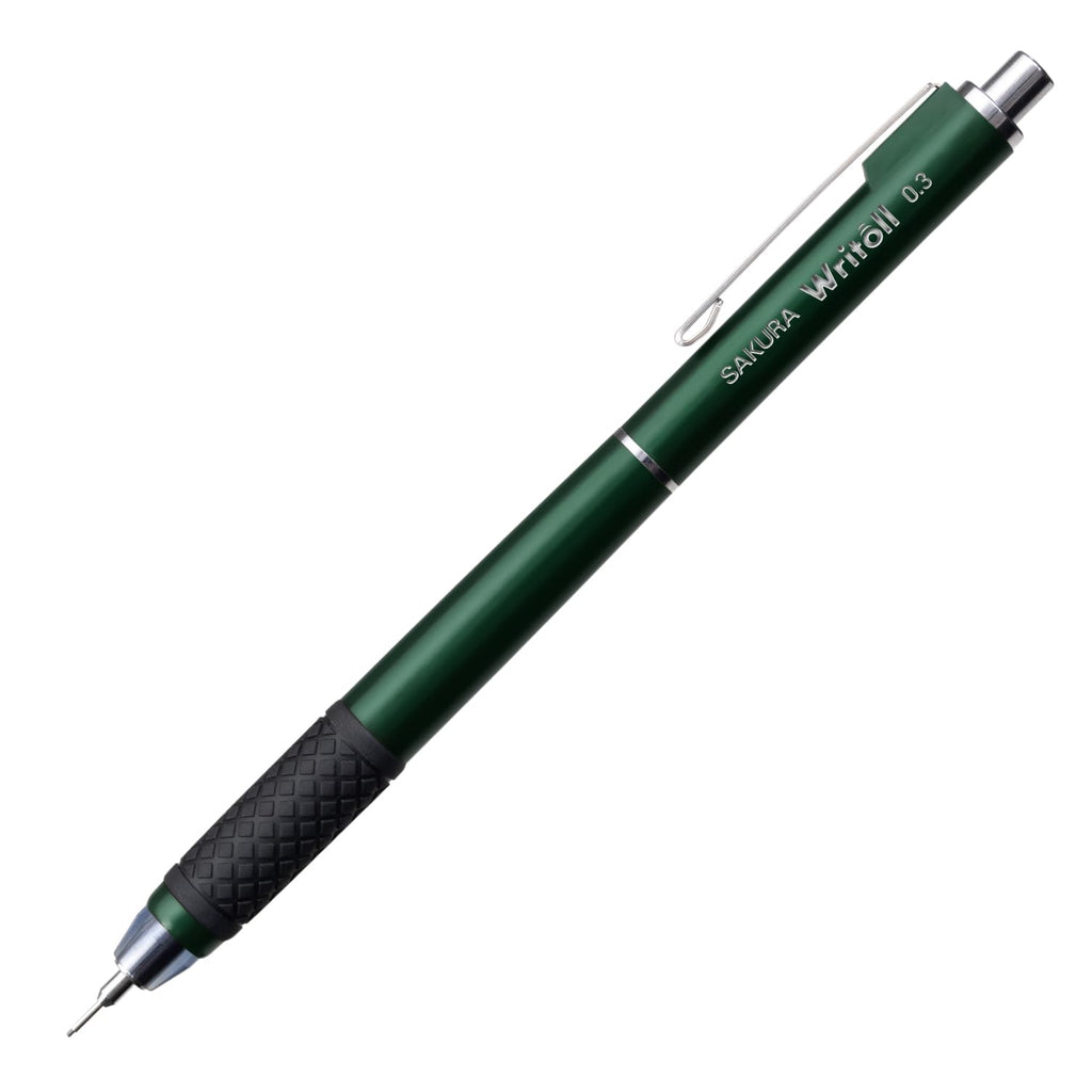 Sakura Writoll Mechanical Pencil - Fully Retractable - Rubber Grip - 0.3mm / 0.5 mm - SAKURA NS503W#30 - IRO