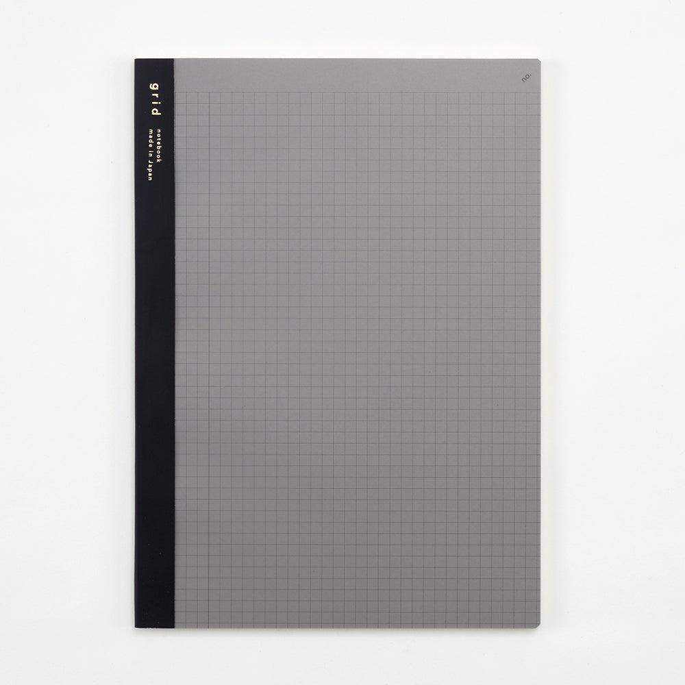 isshoni. Index & Page Numbers Notebook - 5 mm grid - B5 - 2022 Good Design Award Winner - DAIGO isshoni R1787 - IRO
