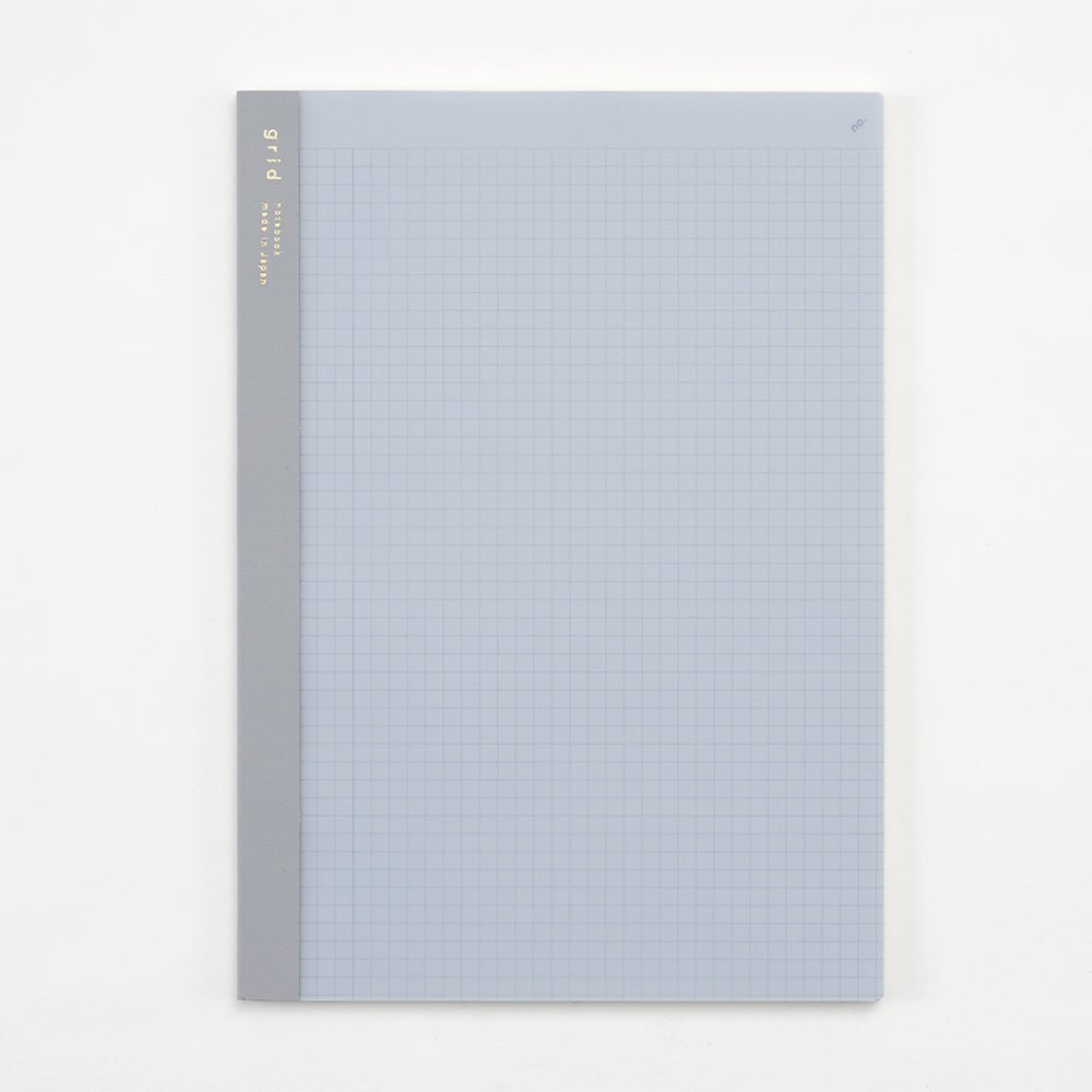 isshoni. Index & Page Numbers Notebook - 5 mm grid - B5 - 2022 Good Design Award Winner - DAIGO isshoni R1788 - IRO