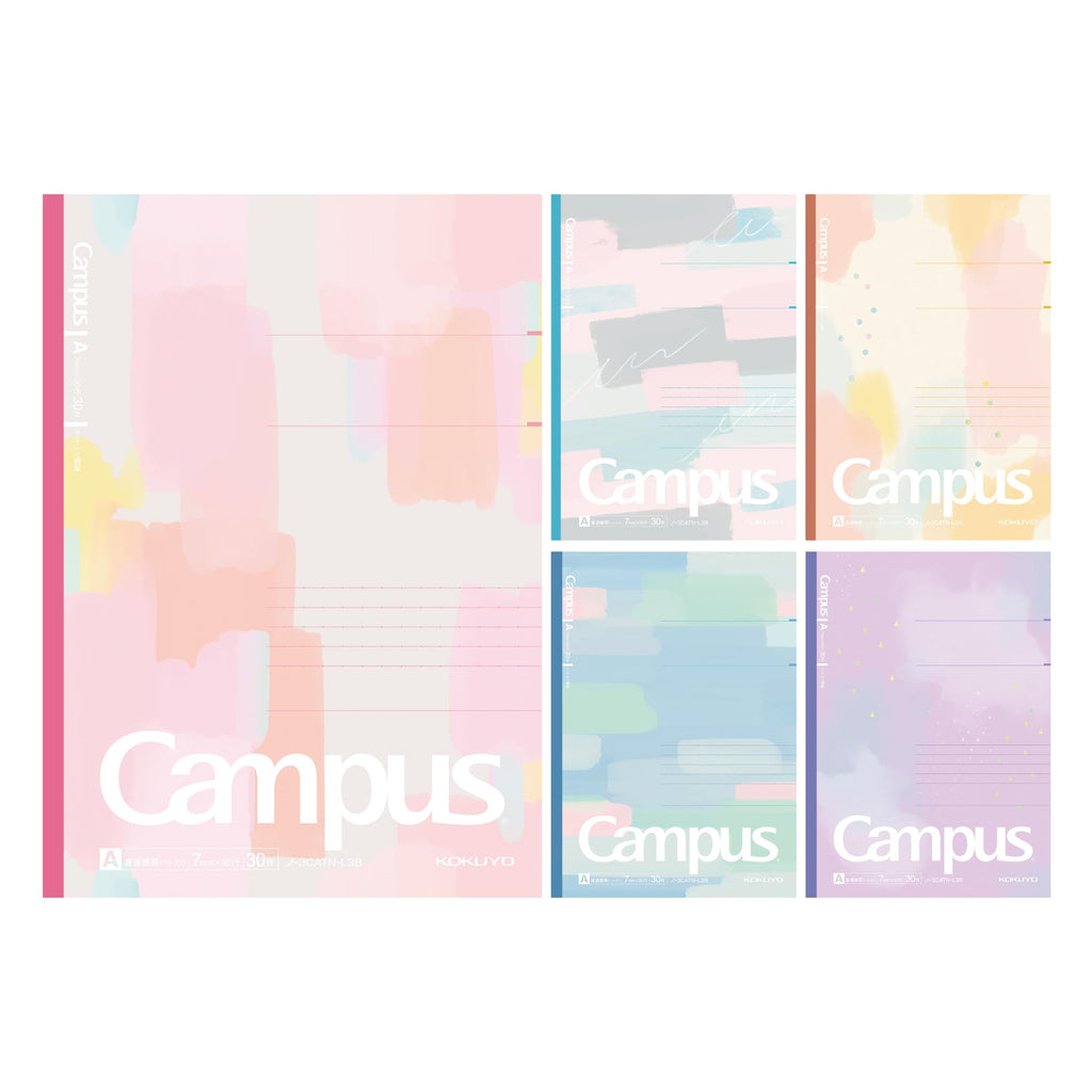 Kokuyo Campus Notebook -Pack of 5 - 7 mm Lined with Dots - 30 Sheets ...