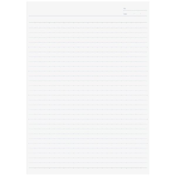 Kokuyo GOOD TOOLS Notebook - 30 Sheets - B5 - 6mm / 7mm Lined with Dots - KOKUYO KGT - NB3CAT - W - IRO