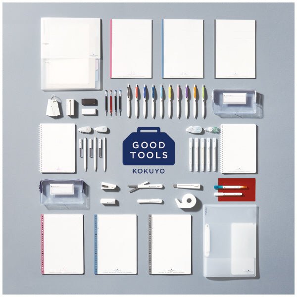 Kokuyo GOOD TOOLS Notebook - 30 Sheets - B5 - 6mm / 7mm Lined with Dots - KOKUYO KGT - NB3CAT - W - IRO