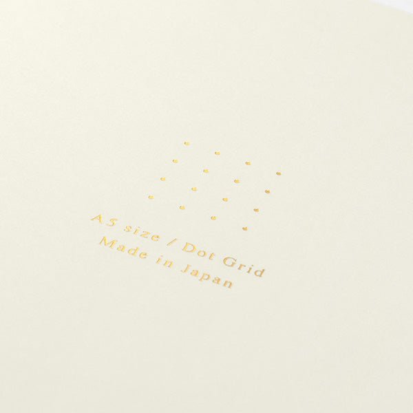 Midori Color Notebook - 5 mm Dot Grid - A5 - White - MIDORI 15272006 - IRO