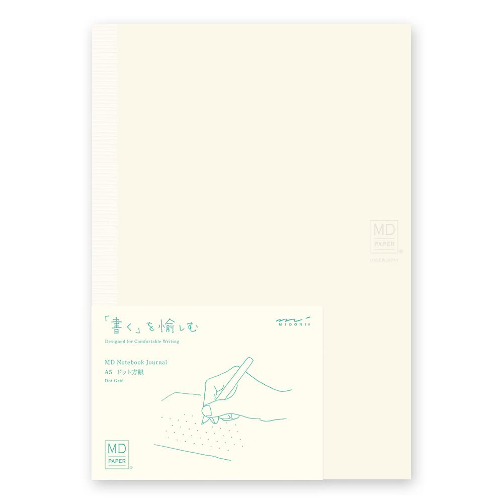 Midori MD Note Journal - Dot Grid - A5 - MIDORI 15310006 - IRO