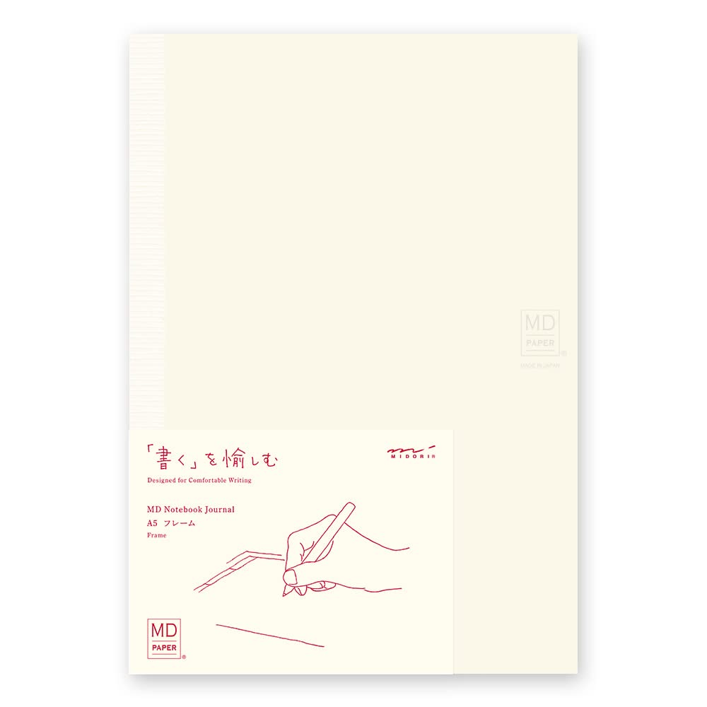Midori MD Note Journal - Frame - A5 - MIDORI 15309006 - IRO