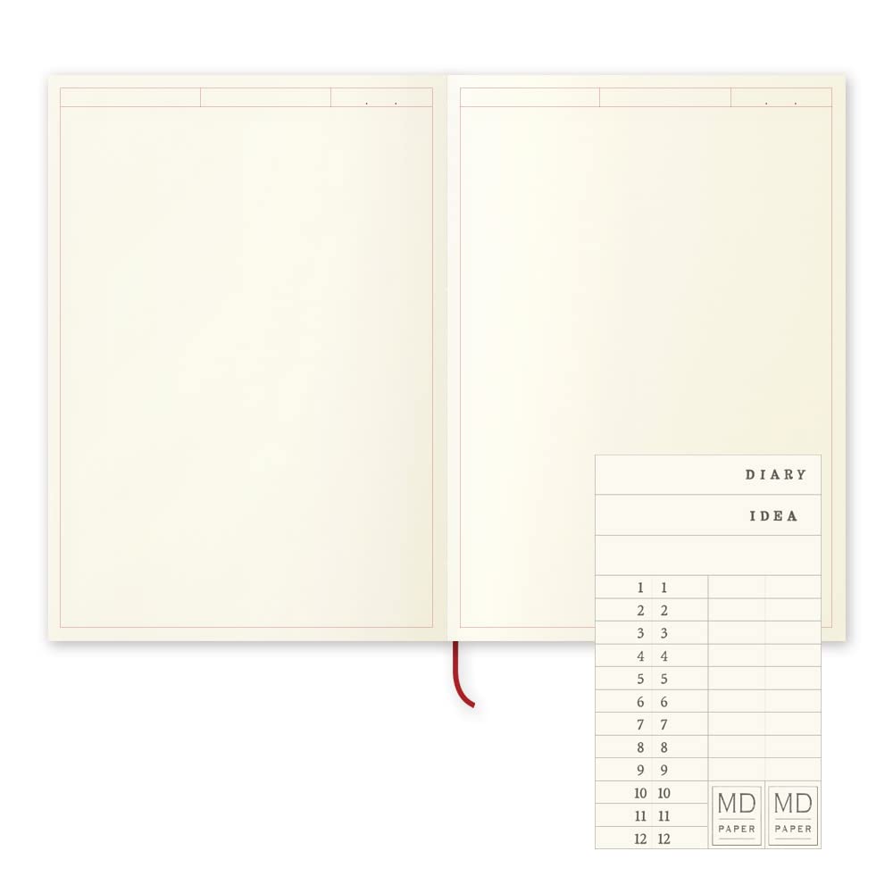 Midori MD Note Journal - Frame - A5 - MIDORI 15309006 - IRO