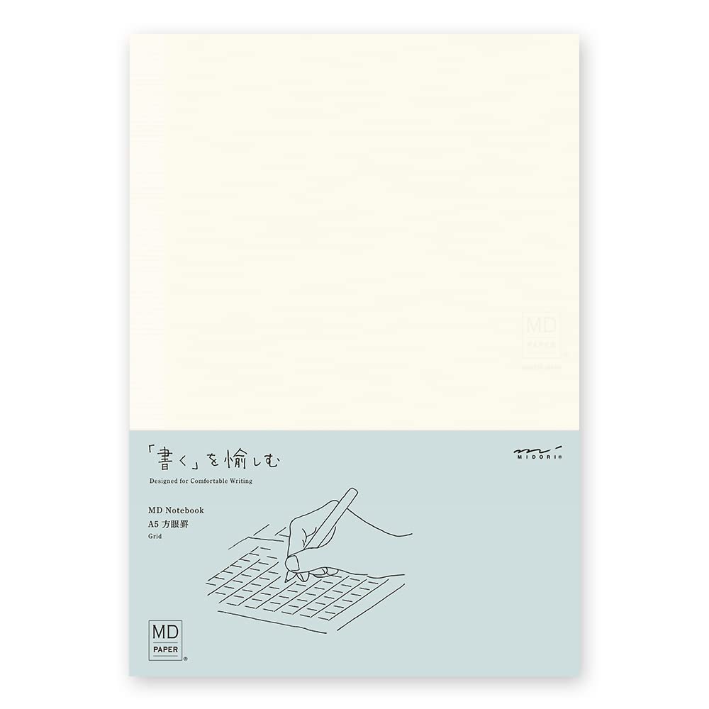Midori MD Notebook - 5 mm Grid - A5 - MIDORI 15295006 - IRO